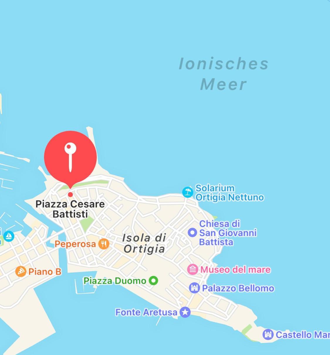 La Medusa D'Ortigia Сиракузы Экстерьер фото